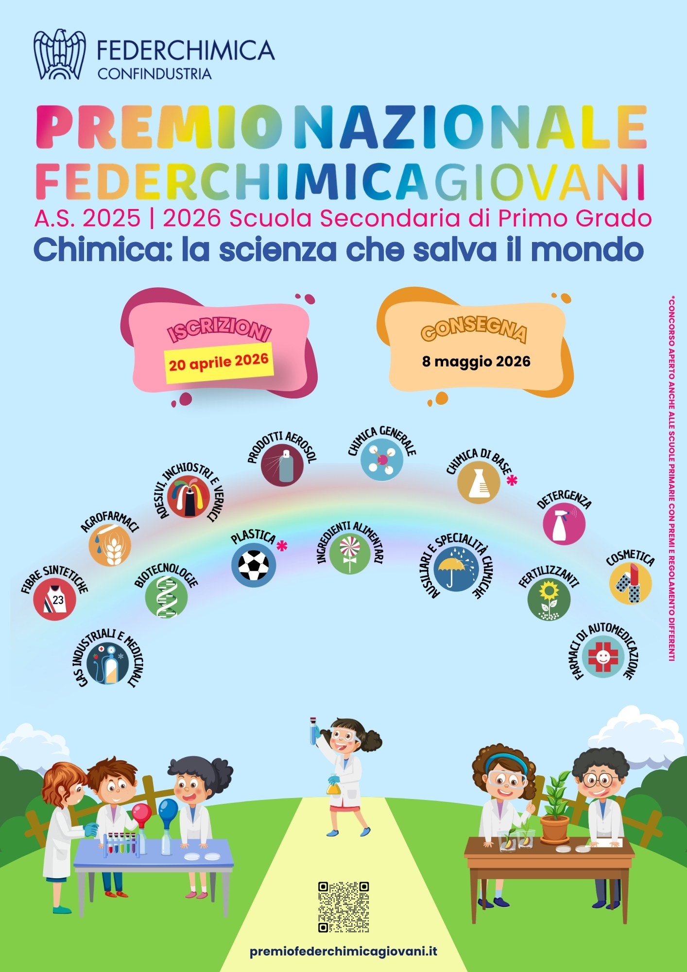 Locandina A4 - Premio Federchimica 2025-2026_nuova data 20 aprile 2026