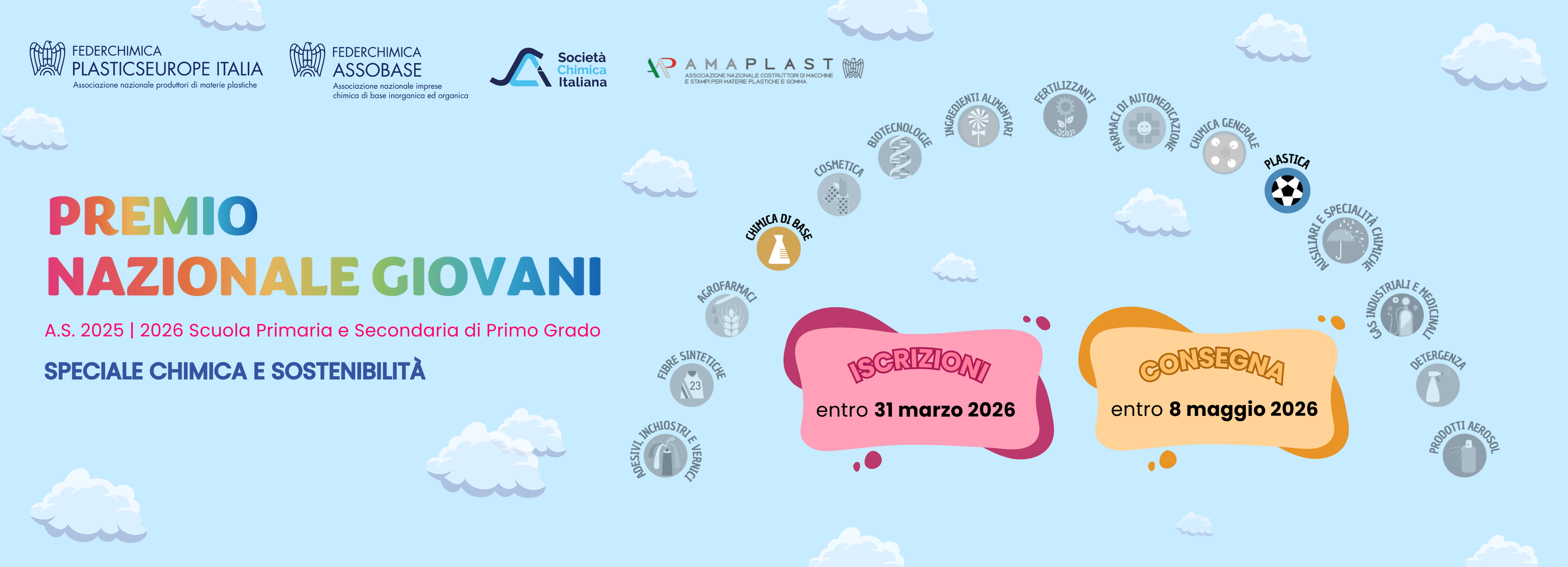 PLASTICSEUROPE_Locandina (1170 x 423)  - Premio Federchimica 2025-2026